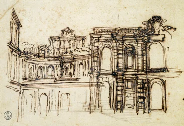 Estudio para teatro en el Palazzo Pitti en Florencia