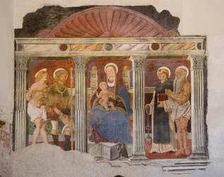 Iglesia de San Pietro y Paolo, Valvasone, Friuli, Italia