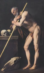 Un filósofo, c.1650 (óleo sobre lienzo)