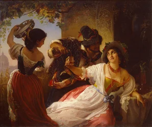 Celebración de Octubre en Roma, 1851