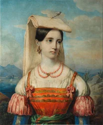 Retrato de Sophia Michailovna Sollogub, 1840s