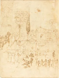 Fiesta en una Villa Romana (recto)