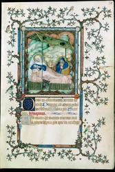 La Natividad. De las Petites heures du Duc de Berry ...