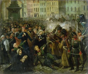 Masacre de Michal Landy, 8 de abril de 1861