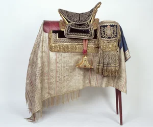 Silla de montar de Adam Kazimierz Czartoryski (1734-1823) Comandante de la Guardia de Galicia, 1782-83