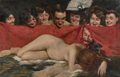 El espectáculo de mirilla, 1912