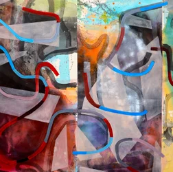 Líneas abstractas llenas de vida