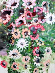 Flores de jardín en todo su esplendor