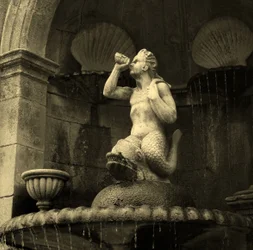 Fuente de Tritón, Santuario de Nuestra Señora de los Remedios, Lamego, Portugal 1738