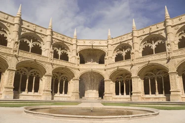 Vista de los claustros