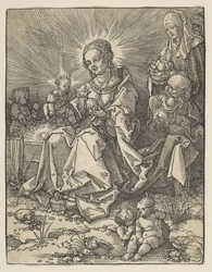 La Madonna en un Banco de Hierba, 1526