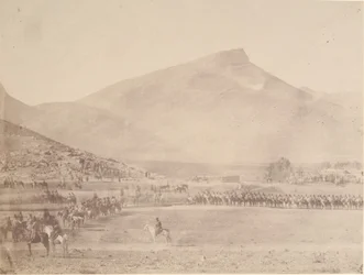[Partida para la caza Tumba del Khan de Khiva], 1840s-60s