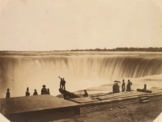 Cataratas del Niágara, ca. 1855