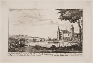La llegada de Frederik V al Castillo de Skanderborg