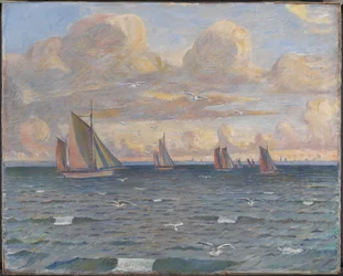 Barcos en el estrecho
