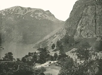 Merok, en el fiordo de Geiranger, Noruega, 1895