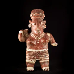 Estatuilla femenina / Arte mexicano, Nayarit (terracota)