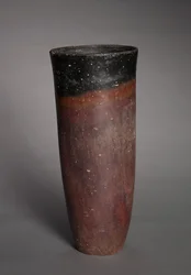 Vaso de borde negro, hacia 4000-3500 a. C.