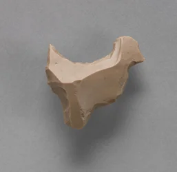 Sílex en forma de pájaro, 4000-3000 a.C.
