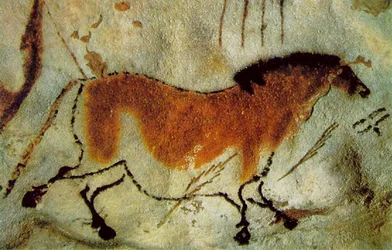 Un caballo, c.15,000-10,000 a.C.