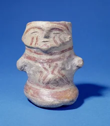 Vasija en forma humana, Hacilar, Turquía, c.5500 a.C.
