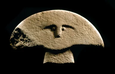 Arte prehistórico: figura esculpida en la Edad del Hierro