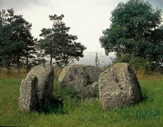 Prehistoria: tumba de la Edad de Piedra