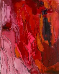 Rojo intenso abstracto