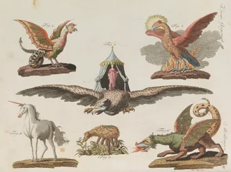 Libro de imágenes para niños Enciclopedia infantil de Friedrich Johann Justin Bertuch, 1798-1830