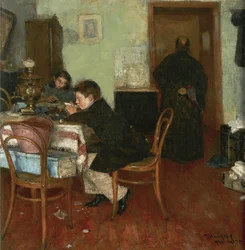 La hora del té de los niños, 1894