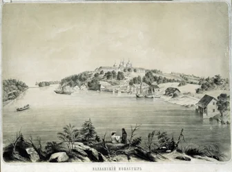 Le monastere de Valaam (ou Valamo) sur l