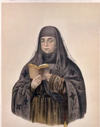 Retrato de la zarina Eudoxia Feodorovna Lopukhina (Eudoxia Lopukhin)