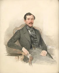 Retrato de Maximiliano de Beauharnais, 3er Duque de Leuchtenberg (1817-1852)