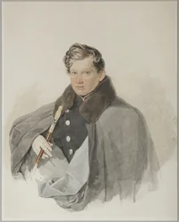 Retrato del Conde Sergey Vasilyevich Trubetskoy 1815-1859