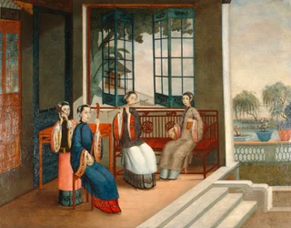 Músicos, c.1800 (óleo sobre lienzo)