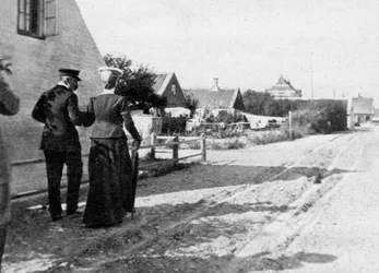 Desembarco en Skagen, Dinamarca, 1908