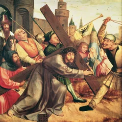 Cristo en las estaciones del Vía Crucis