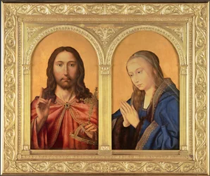 Díptico: Cristo y la Virgen, Entre 1500 y 1550