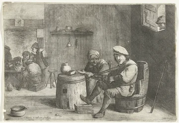 Violinista en un bar