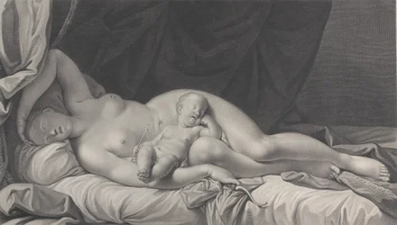 Venus Durmiente con Cupido en su regazo, 1783