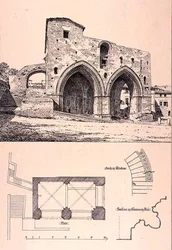 Fonte Branda, Siena, Italia, de 