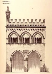 Palacio de los Jurisconsultos, Cremona, Italia, construido en 1292, de 