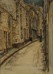 Andrews Street, St Ives (técnica mixta)
