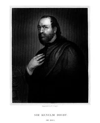 Sir Kenelm Digby, científico y diplomático inglés, 1825