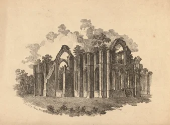 Parte Este de Fountains Abbey