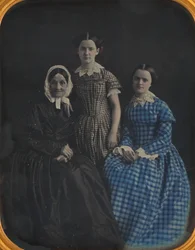 Retrato sin título de tres mujeres, 1860