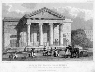 Capilla de Brunswick, Calle Moss, Liverpool, 1829
