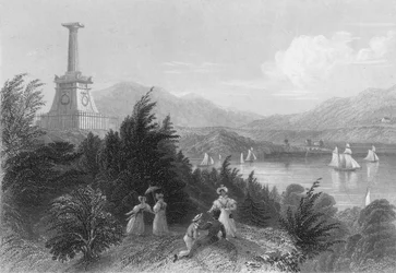 La tumba de Kosciusko, 1837