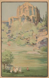 La Catedral de San Juan el Divino desde Morningside Park, 1914