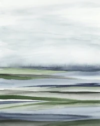 Paisaje sereno en capas
